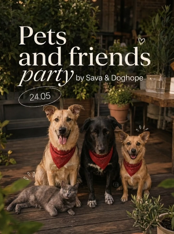 Вечеринка "Pets and friends"