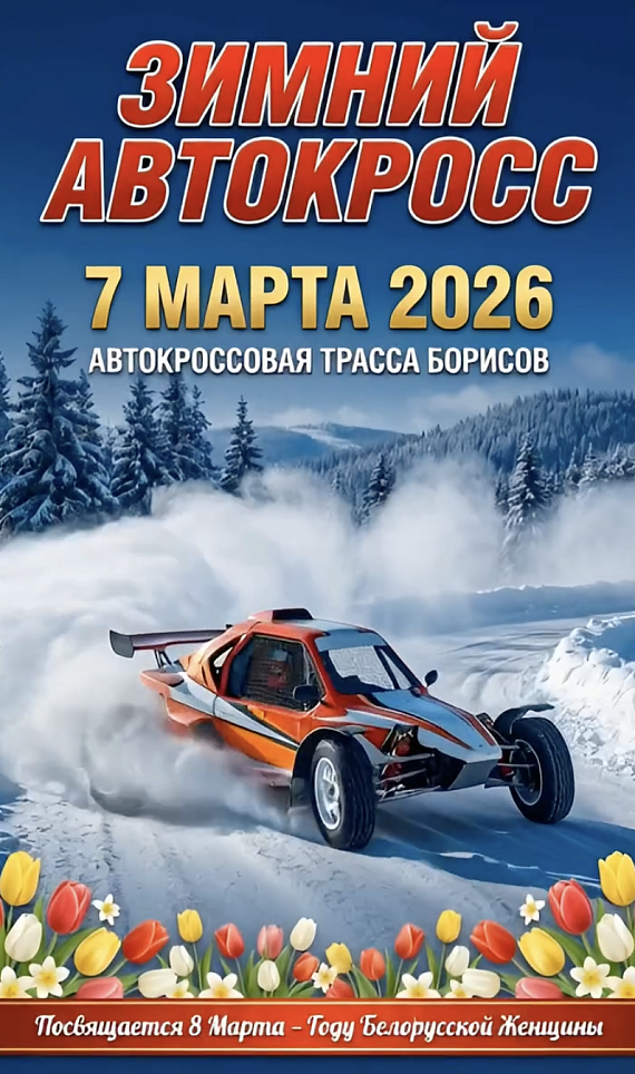 Зимний автокросс