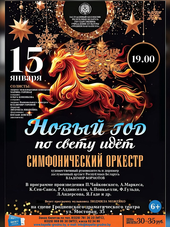 Симфонический концерт "Новый год по свету идет"