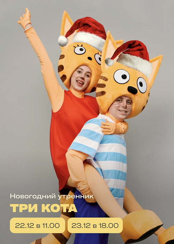 Новогодняя вечеринка "Три кота" 