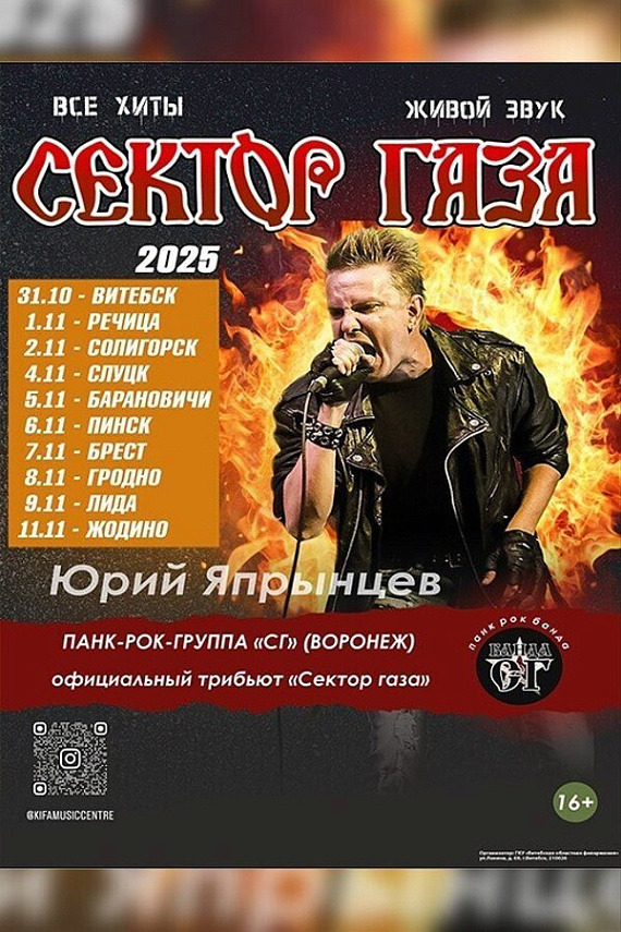 Концерт панк-рок-группы "С.Г."