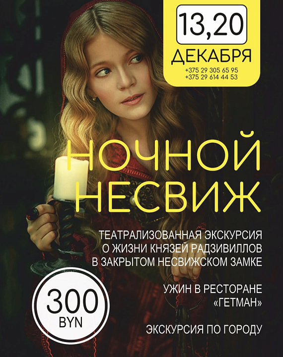 Театрализованная экскурсия "Ночной Несвиж"