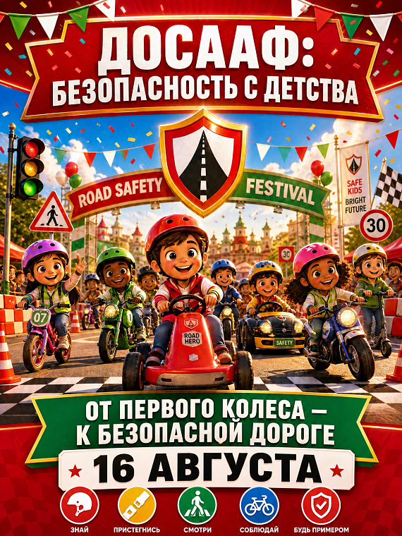 Фестиваль "ДОСААФ: безопасность с детства"