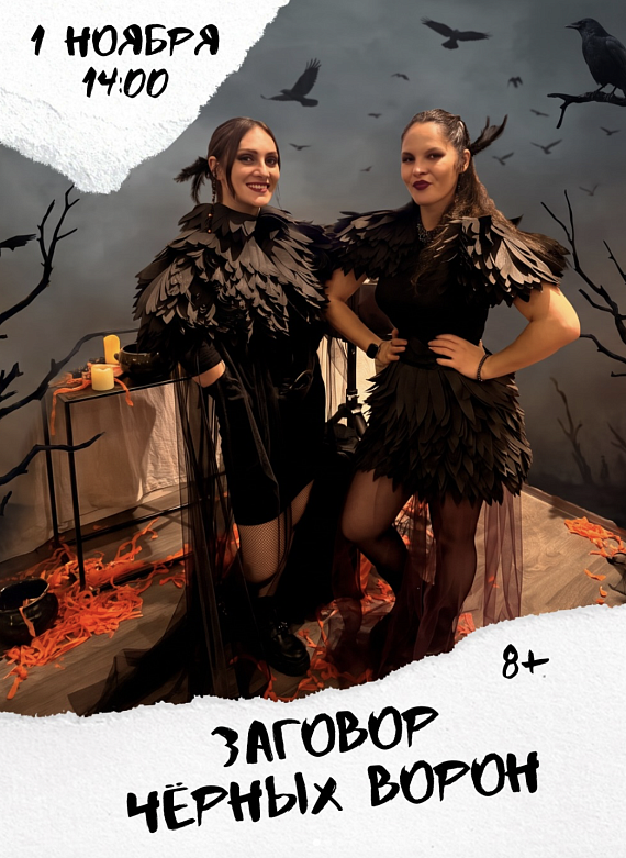 Вечеринка "Заговор черных ворон"